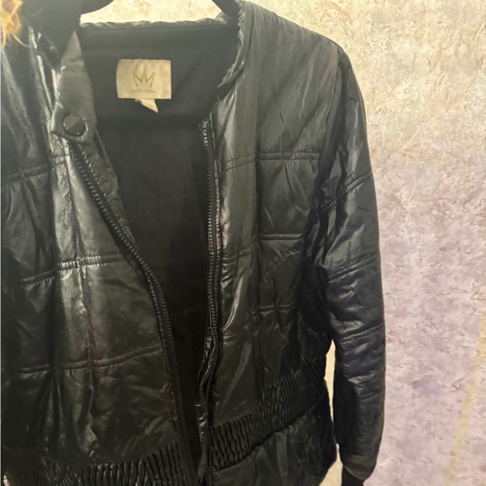 Nicki Minaj black Jacket